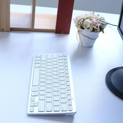 Portable Mini Korean 78 Keys Wireless Bluetooth Keyboard for IOS Android - Image 1 of 4