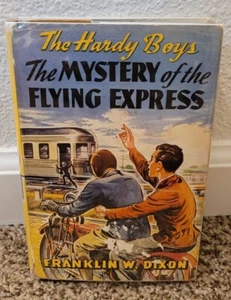 The Hardy Boys #20 THE MYSTERY of the FLYING EXPRESS 1941 W/DJ - Picture 1 of 12