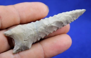 Dalton Classic COA Authentic Prehistoric Arrowhead Artifact Native Indian - Picture 1 of 9