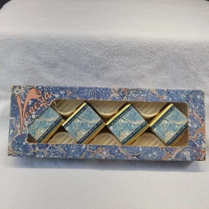 Venezia Bath Cube Set Gift Set TALC Made in Oxfordshire England Vintage NOS - Picture 1 of 11