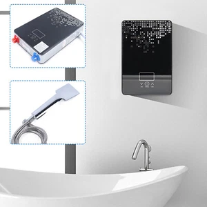Calentador de agua electrónico 220V Tankless ducha instantánea calentador de agua - Imagen 1 de 12