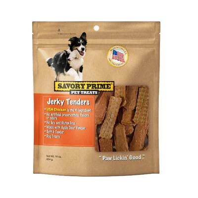Savory Prime Natural Chicken Grain Free Jerky Tenders For Dogs - Image 1 of 2