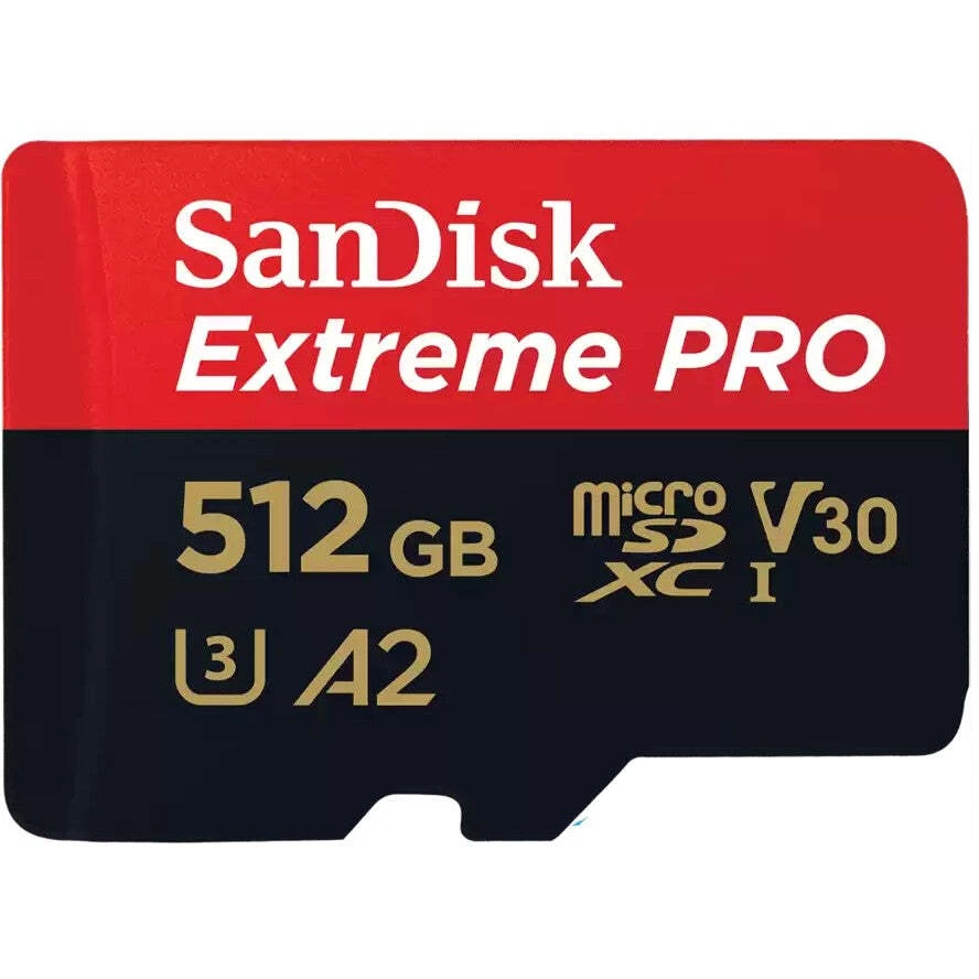 Microsd Karte CARD 512GB SanDisk Extreme PRO microSDXC UHS-I Karte + Adapter - Bild 1 von 1