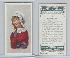 C6 Imperial Tobacco, Children Of All Nations, 1924, #6 Belgium
