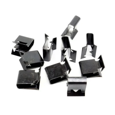 10X Sujetadores de clip de retención de rejilla de parachoques delantero para VW Audi 8L0807180 Foto 1 de 4