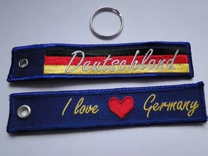 Llavero/Llavero I Love Germany ca 13x2,5, cm  - Imagen 1 de 1