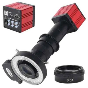 51MP 60FPS Microscope Camera 180X Lens HDMI USB 1080P Digital Microscope - Picture 1 of 22