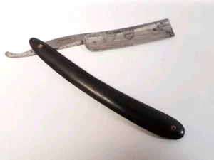 Colonial Razor By Germania Cutlery Works Germany Vintage Straight Razor Black - Picture 1 of 16