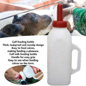 Vertical Milk Jug Nipple Milk Jug, Veterinary Silicone Bottle For Cattle N7N7 - Picture 1 of 11