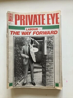 Private eye Magazine number 658  March 6 1987 labour the way forward - Image 1 of 2