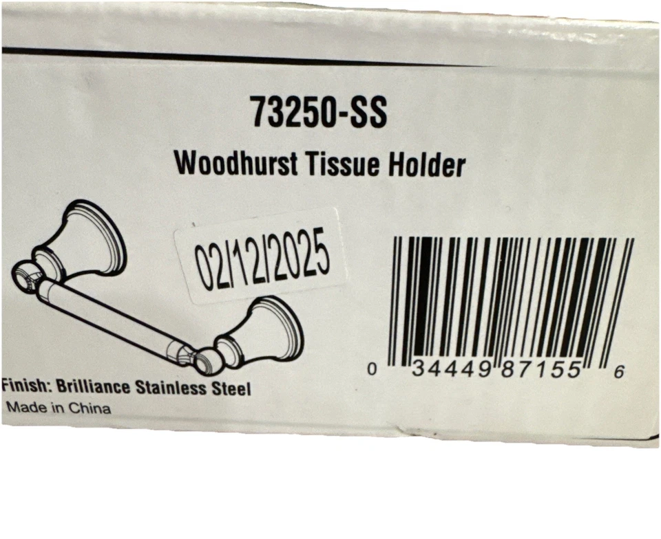 Delta Woodhurst Tissue Holder Stainless 73250SS