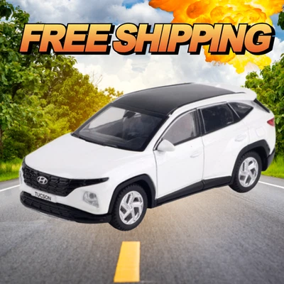 Hyundai Tucson 2020 Minicar Diecast Modelo 1:32 Negro Blanco Colores Envío Gratis Foto 1 de 4