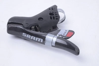 SRAM RED SHIFTER 10 SPEED LEFT HAND BRAKE LEVER CARBON DOUBLE CHAINSET (BC5) - Image 1 of 4