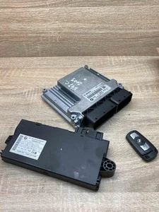7823422 9147226 WITH KEY Engine ECU kit and lock set Fits for BMW 3 E90 E91 - Picture 1 of 7