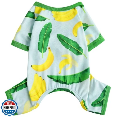 Dosuyi Pijama Perro Primavera Verano Ropa para Mascotas para Perros Pequeños Niña Niño Suave Str Foto 1 de 4