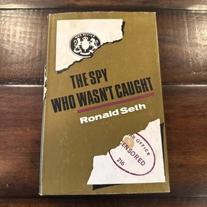 The Spy, Who Wasn’t Caught By Ronald Seth 1966 Great Britain Print MI5 - Imagen 1 de 10