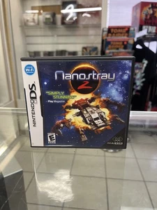 Nanostray 2 Nintendo DS Completo CIB Shoot 'Em Up Videojuego de Ciencia Ficción Probado - Imagen 1 de 3
