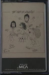 VTG. The Who - By Numbers Cassette 1975 MCA - Picture 1 of 4