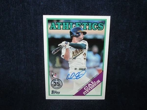 2023 Topps Update 35th Anniversary Rookie Auto Cal Stevenson #88BA-CS - Picture 1 of 2