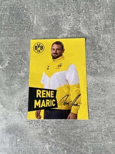 Rene Maric Drucksignierte Autogrammkarte Borussia Dortmund 2021/22 21/22 - Bild 1 von 2