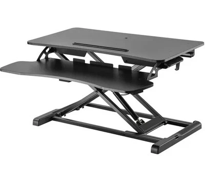 Height Adjustable Standing Desk Riser Table – Foldable, Double Layer Workstation - Image 1 of 4