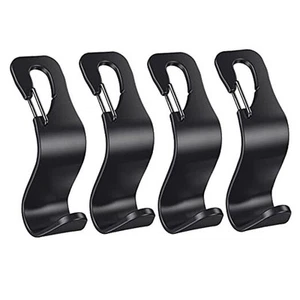 4-Pack Car Vehicle Back Seat Headrest Hooks Hanger Storage for Purse - Picture 1 of 7