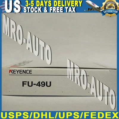 New Keyence FU-49U Fiber Optic Sensor FU49U In Box 1PC  US Free TAX - Image 1 of 4