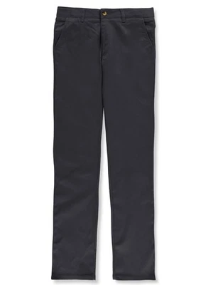Pantalones de pierna recta French Toast para mujer Color: negro Talla: mujer 8 Foto 1 de 4