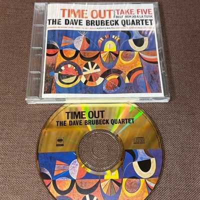DAVE BRUBECK Time Out JAPAN 24k GOLD CD SRCS6680 w/ PS BOOKLET SBM Paul Desmond - Image 1 of 4