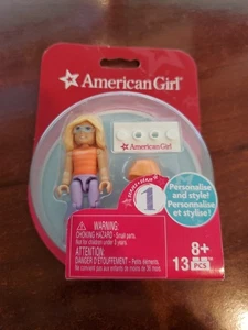 Mega Bloks American Girl Doll Series 1 Personalize Style Figure #8 - Picture 1 of 2