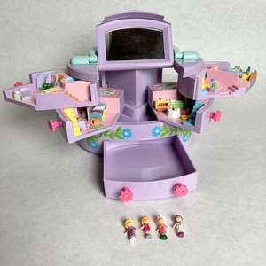 Vintage Bluebird Polly Pocket 1991 Pullout Playhouse Jewelry Box Set COMPLETE - Picture 1 of 15