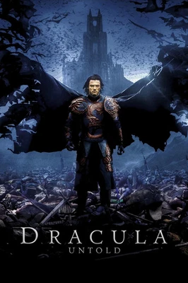 NEW DRACULA UNTOLD MOVIE POSTER PREMIUM WALL ART PRINT SIZE A5-A1 - Image 1 of 4
