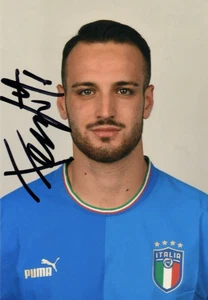 ITALIA Y JUVENTUD: FOTO RETRATO 6x4 firmada por Federico Gatti + certificado de autenticidad - Imagen 1 de 1