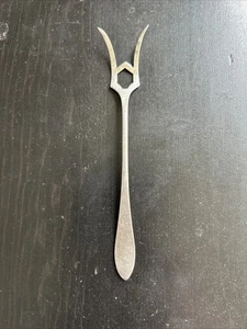 Antique Sterling Silver Condiment Fork 5.22 Grams 4.5” - Picture 1 of 6