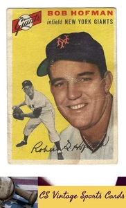 1954 Topps #99 Bobby Hofman LOW GRADE FÜLLER - Bild 1 von 2