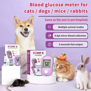 Protección precisa, cuidado de mascotas sin preocupaciones - Medidor de glucosa en sangre para mascotas 50 tiras reactivas - Imagen 1 de 14