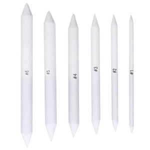 6 Pcs Blending Stumps and Tortillions Set for Artists - Picture 1 of 7