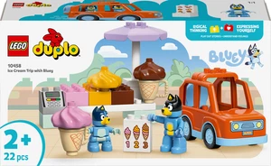 LEGO Duplo 10458 Ice Cream Trip with Bluey 22 pcs Toy Building Kit - Picture 1 of 6