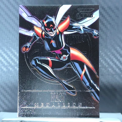 Wasp 2022 Marvel Fleer Ultra Avengers MEDALLIONS #M-49 Foto 1 de 2