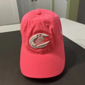 Charlotte Knights Hat Pink Strap Back White MiLB New Era 9twenty Baseball Women - Picture 1 of 8