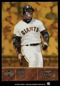 2001 Topps Gold Label #8 Barry Bonds Classe 1 #/999 - Foto 1 di 2