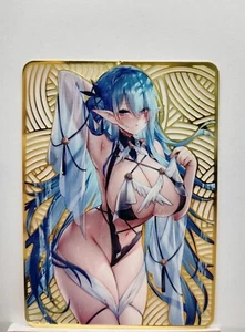 Elf Girl Vol.5 Goddess Story - Anime Waifu Bishoujo Hollow Out Embossed Metal Card - Bild 1 von 3
