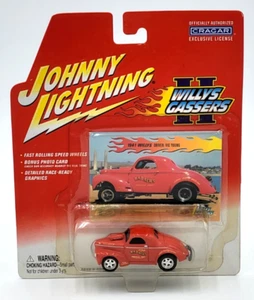 2002 Johnny Lightning Willys Gassers II 1941 Willys Driver: Vic Young Bad News - Picture 1 of 6
