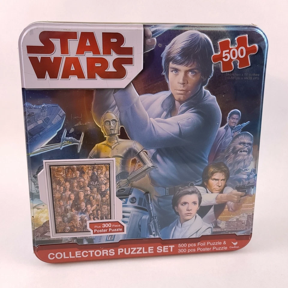 Cardinal 14295967 Star Wars Collectors Puzzle Set 500 PC Foil