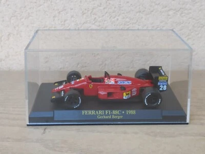 Ferrari F1 88C 1988 Gerhard Berger 1/43 Modellino Altaya Formula 1 Marlb... - Immagine 1 di 4