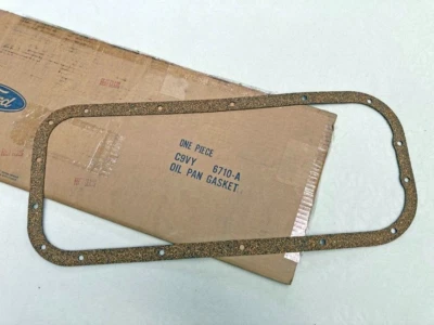 NOS 1966-68 Lincoln Continental Oil Pan Gasket C9VY-6710-A - Image 1 of 4