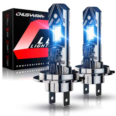 2x H7 LED HEADLIGHT BULBS CONVERSION KIT WHITE 6000k FOR VAUXHALL ASTRA INSIGNIA - Image 1 of 4