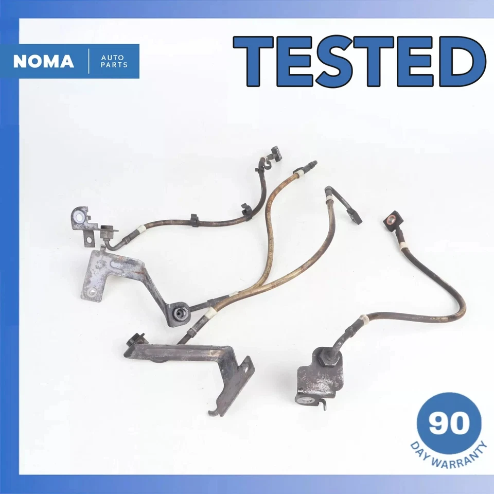 06-09 Jaguar X150 XK XJ8 Juego de 4 tubos de manguera de freno flexible delanteros y traseros OEM Foto 1 de 4