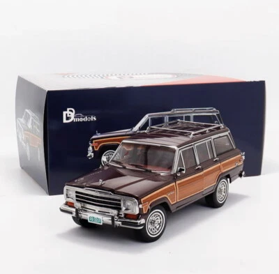 DD Model 1/18 Scale Jeep Guand Wagoneer Red Diecast Car Model Toy Gift - Image 1 of 4
