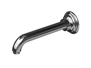 NEW Newport Brass 201-1/03N 8" Ithaca Shower Arm with Flange - Polished Brass - Picture 1 of 2